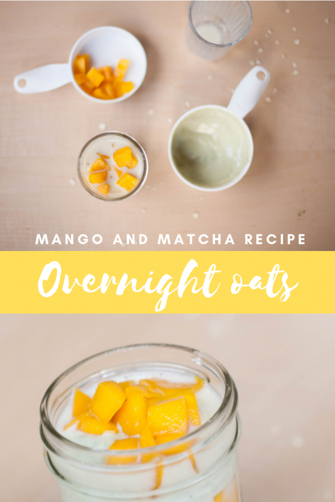 Overnight mango oats