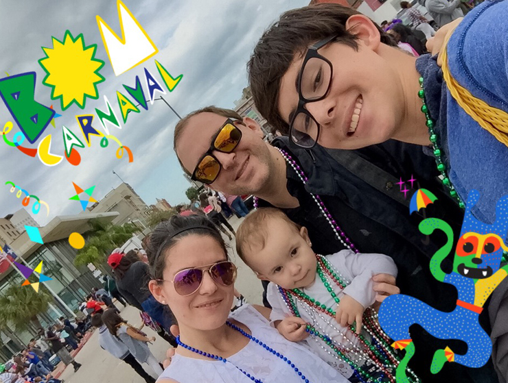 Galveston Mardi Gras with kids