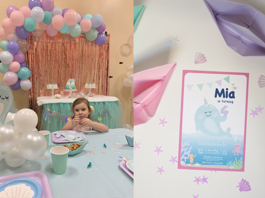 Whimsical Ocean Birthday party – Spoonful of Joy