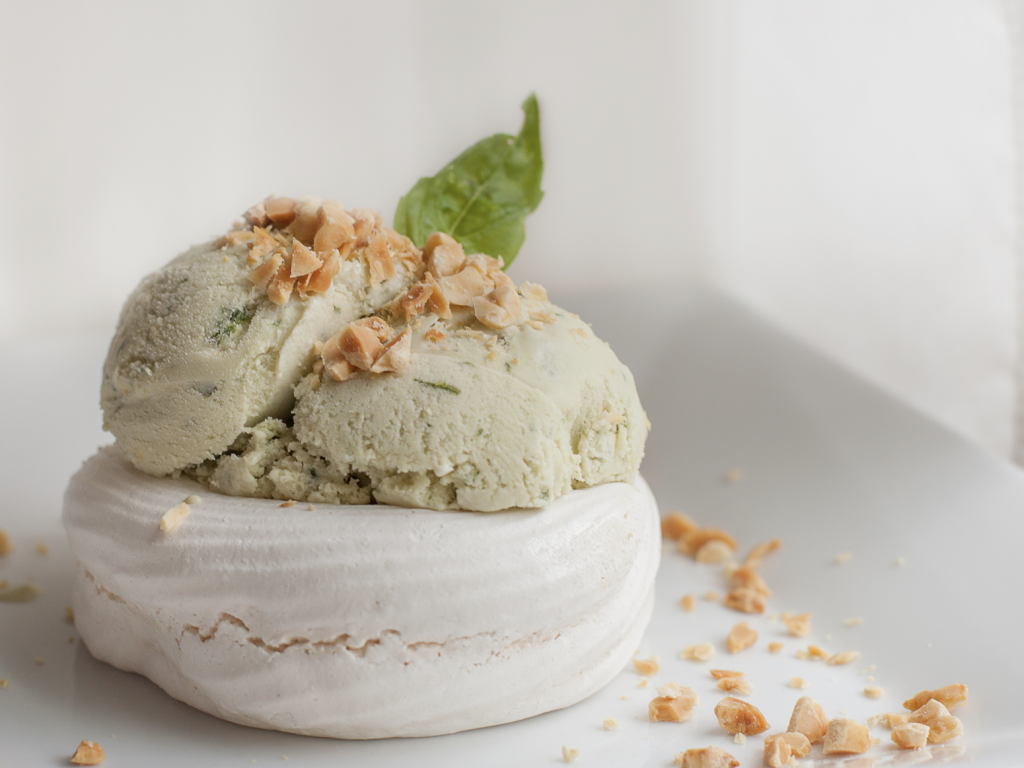 Basil ice cream recipe